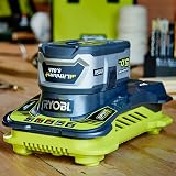 Ryobi 18V ONE+ Charger RB18L50 5.0Ah Hyper Green Grey LED Indicators view 4