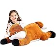 IKASA Giant Fox Stuffed Animal Plush Toy, 30" Large Big Soft Toys for Kids Girls Boys Girlfriend Childrens