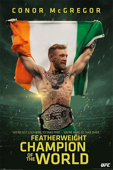 empireposter 756442, McGregor, Conor Featherweight Champion Plakat
