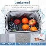 Lifewit Cooler Bag 50 Cans Collapsible Insulated 30L Grey view 3