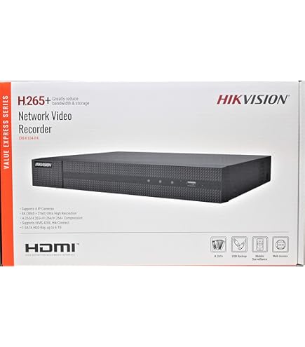 Hikvision ネットワークビデオレコーダー 16Ch POE NVR Hikvision ネットワークビデオレコーダー 16Ch POE NVR Amazon