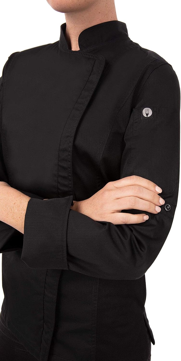 Chef Works Women's Hartford Chef Coat: Clothing