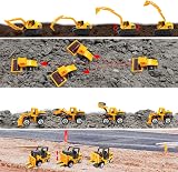 Coolplay Mini Construction Vehicles 6 Pack Diecast Kids Toys Bulldozer Forklift view 4
