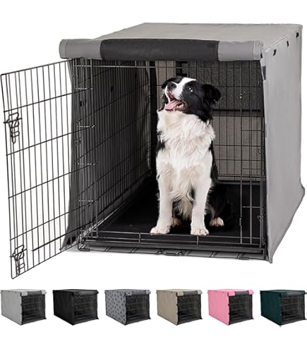 Dog Crates Medium/large PETSFIT Dog Crate Cover,42 Inch Kennel