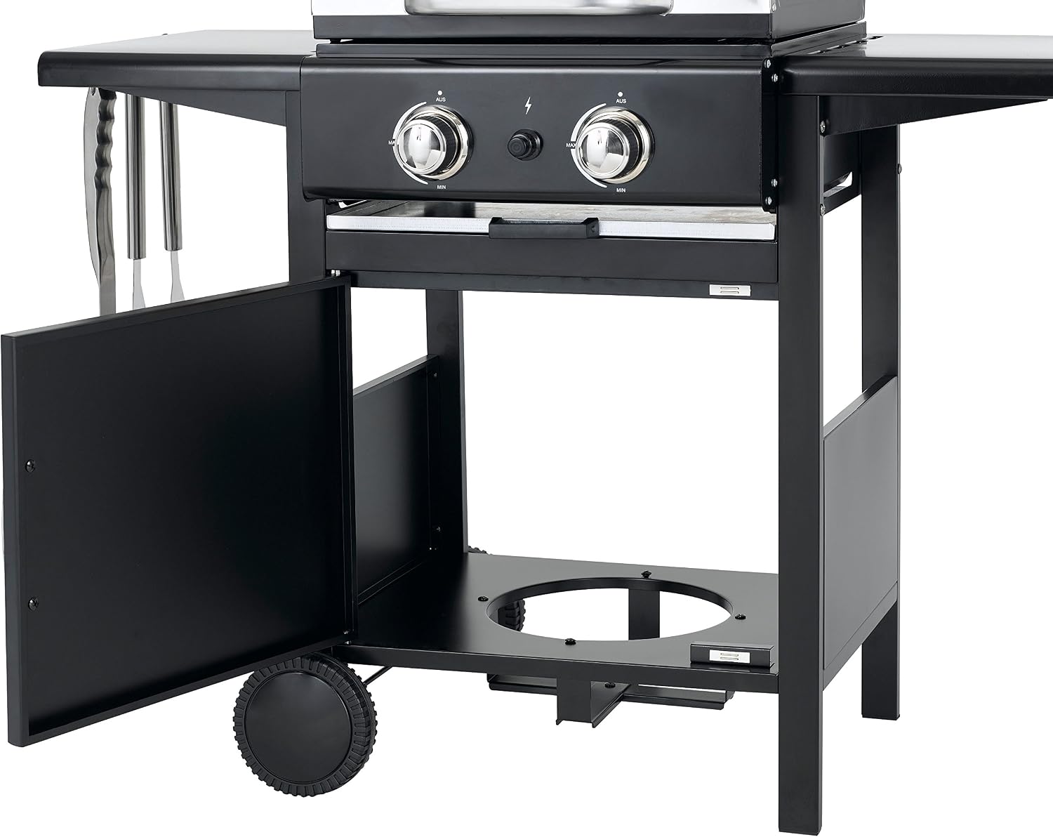tepro 3160UK Bloomfield Gas Grill - Black, 114x114x108.50 cm - Image 4