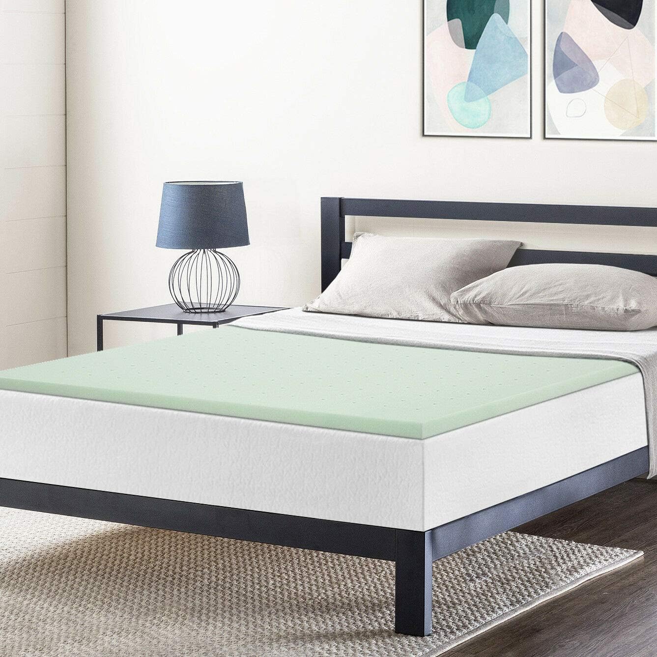 Best Twin Xl Memory Foam Mattress Topper 1.5 Inch