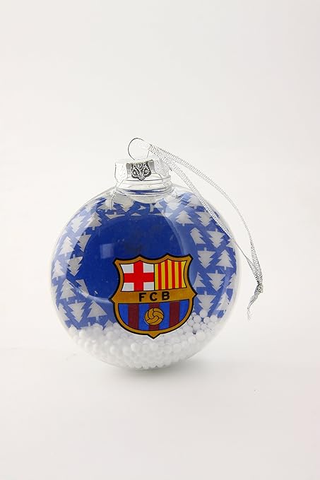 Fc Barcelona Christmas Ornament Shatterprrof Amazon Co Uk Sports Outdoors