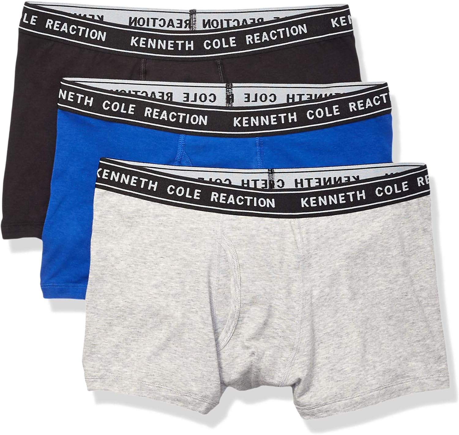Kenneth Cole Reaction Men's Underwear Cotton Spandex Trunk, Multipack at  Men’s Clothing store
