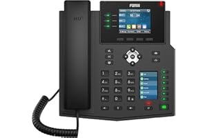 Fanvil X4U Gigabit SIP Enterprise Desktop Phone with Dual-Color LCD Display