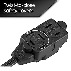 GE 3-Outlet Extension Cord with Multiple Outlets 6