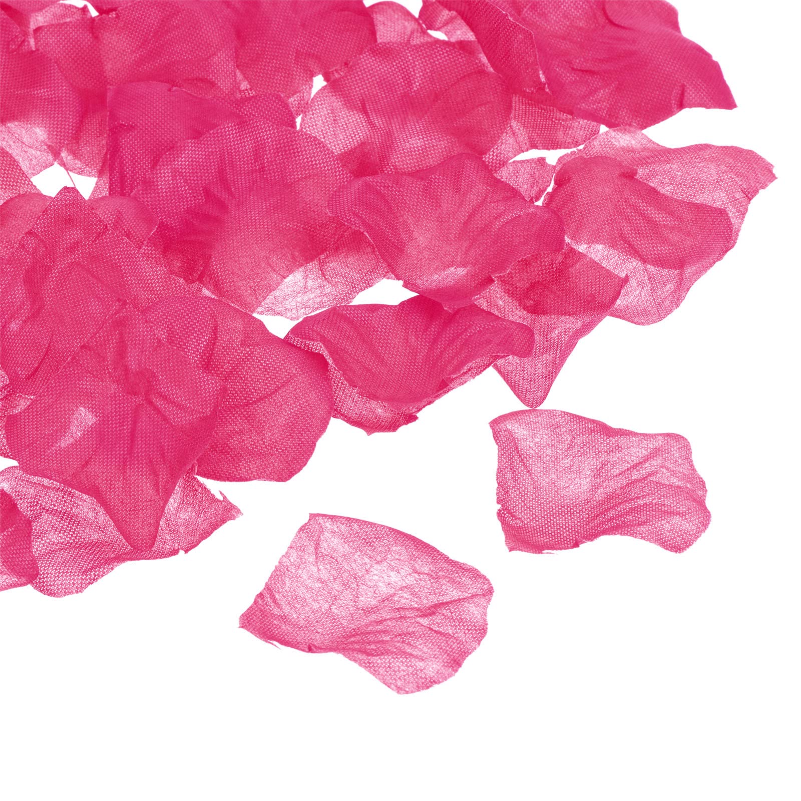 PATIKIL Artificial Rose Petals, 1200Pcs Fake Flowers Silk Petal Decoration Supplies for Romantic Night Wedding Party Event Decor, Fuchsia — image 1