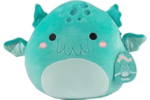 Squishmallows 10" Theotto The Blue Cthulhu - Officially Licensed Kellytoy Plush - Collectible Soft & Squishy Cthulhu Stuffed Animal Toy - Add to Your Squad - Gift for Kids, Girls & Boys - 10 Inch