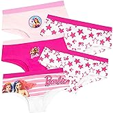 Barbie Underwear | Girls Cotton Underwear| Pack of 5 Girl Panties