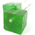 Hard Candy Cube Lollipop Suckers: Individually Wrapped Flavored Sucker Pack by Espeez - Old Fashioned Square Party Pops in Bulk - Green Apple, 24 Count