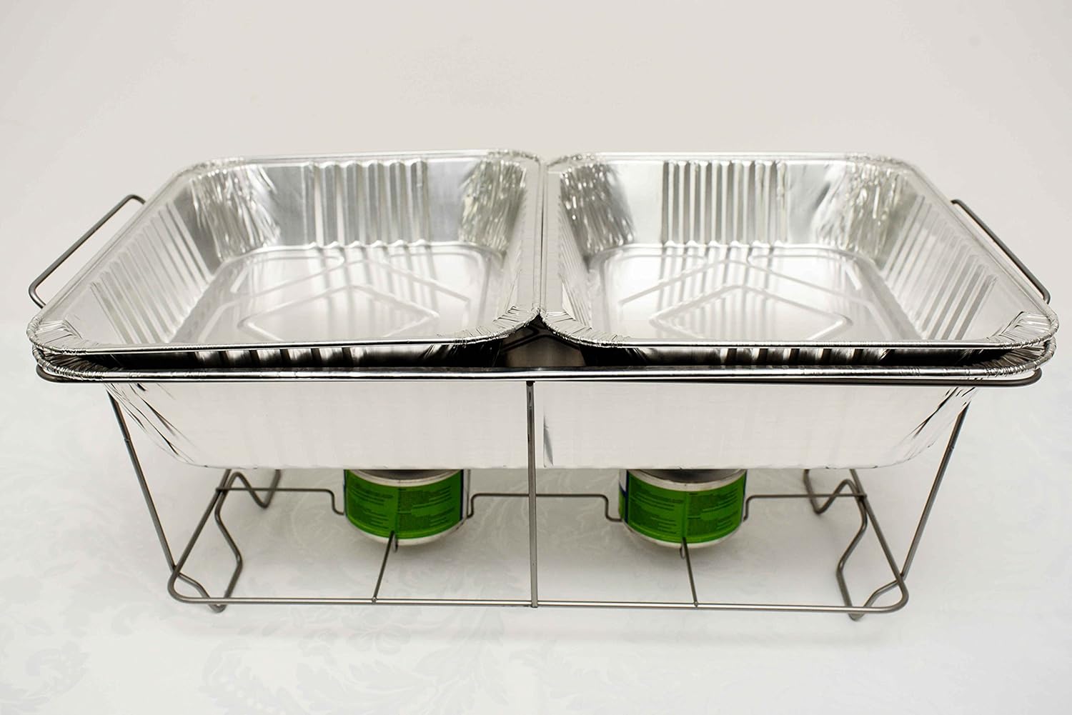 5 x Disposable Chafing Dish Sets Food Pans Catering Food Parties Events