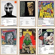 LSPDAG MF DOOM Music Album Poster MMFOOD,Operation Doomsday