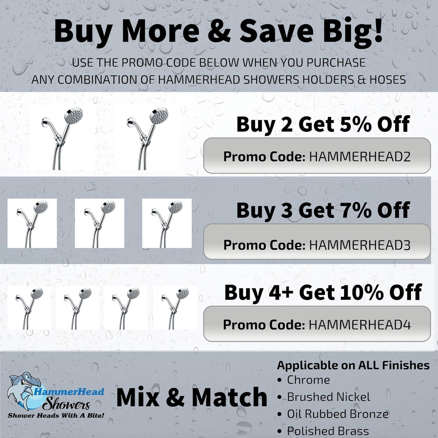 HammerHead construcción de metal sólido paquete de cabezal ...