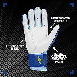BRUCE BOLT Phillips Series Long Cuff Blue Batting