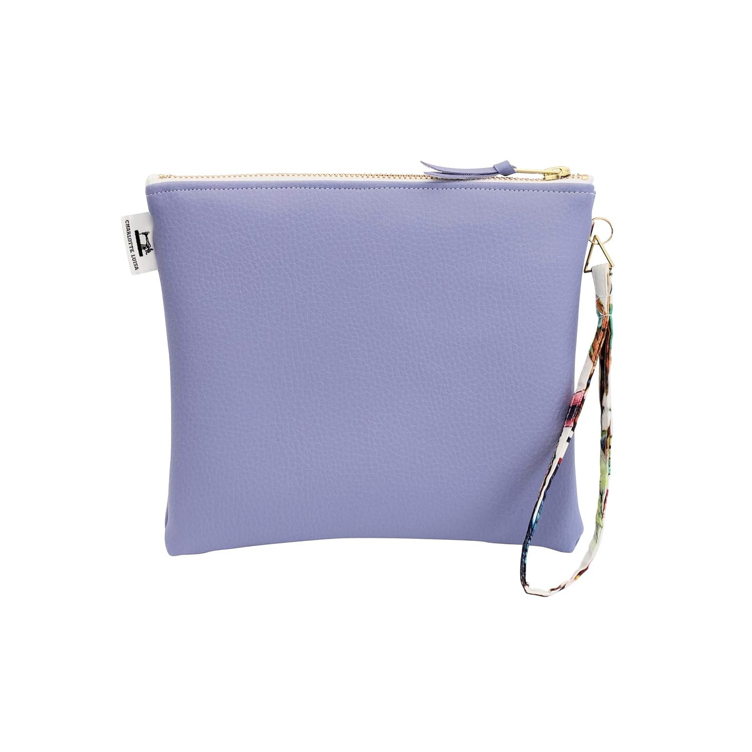 lilac clutch bag