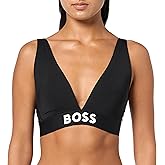 BOSS Women's Adjustable Straps Padded Triangle Bra