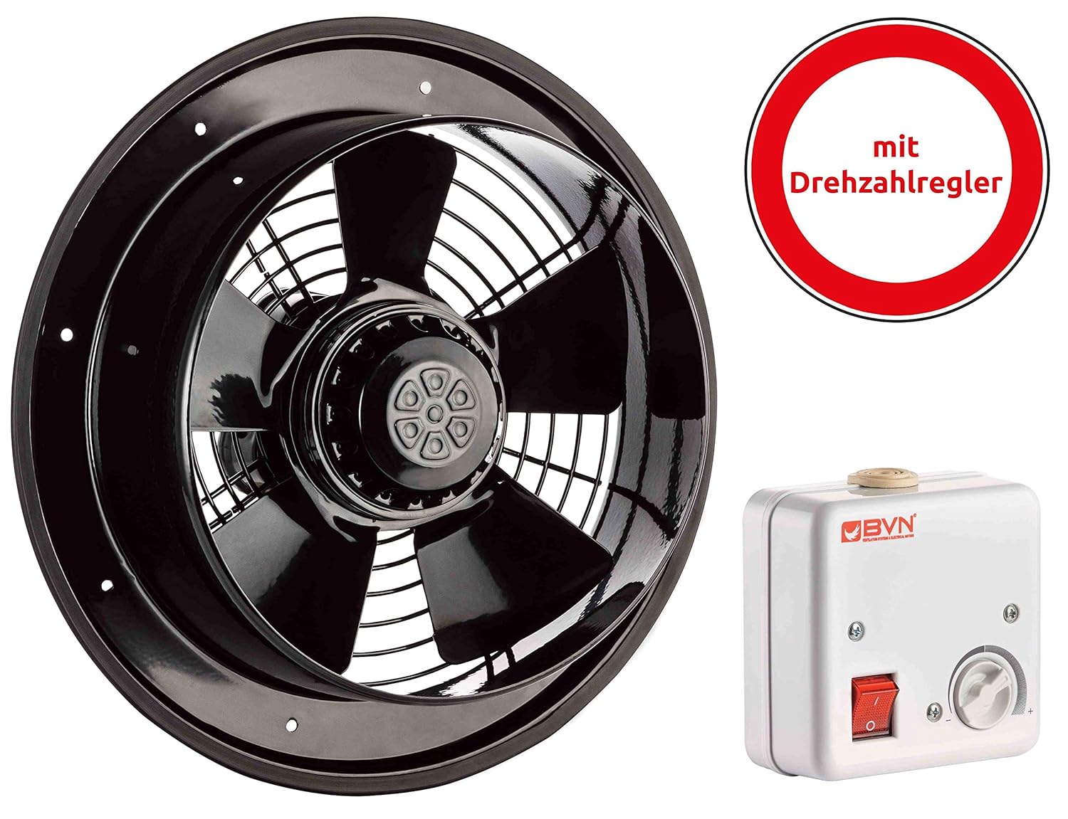 Badlüfter Baumarkt Axialventilator Axiallüfter Wand u Fenster Gebläse