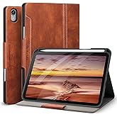 Antbox Case for iPad mini 7 A17 Pro, iPad mini 7th/6th Generation Case (2024/2021) with Pencil Holder Vegan Leather Smart Cover with Auto Sleep/Wake Stand Function