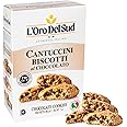 L'Oro Del Sud Chocolate Biscotti, Cantuccini d'Abruzzo, Italian Cookies Madewith Real Quality Ingredients, 200 Gm (7 oz)