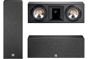 BIC America FH6-LCR Formula Series FH6-LCR Dual 6-1/2-Inch 175-Watt 2-Way LCR All-Channel Speaker, Black