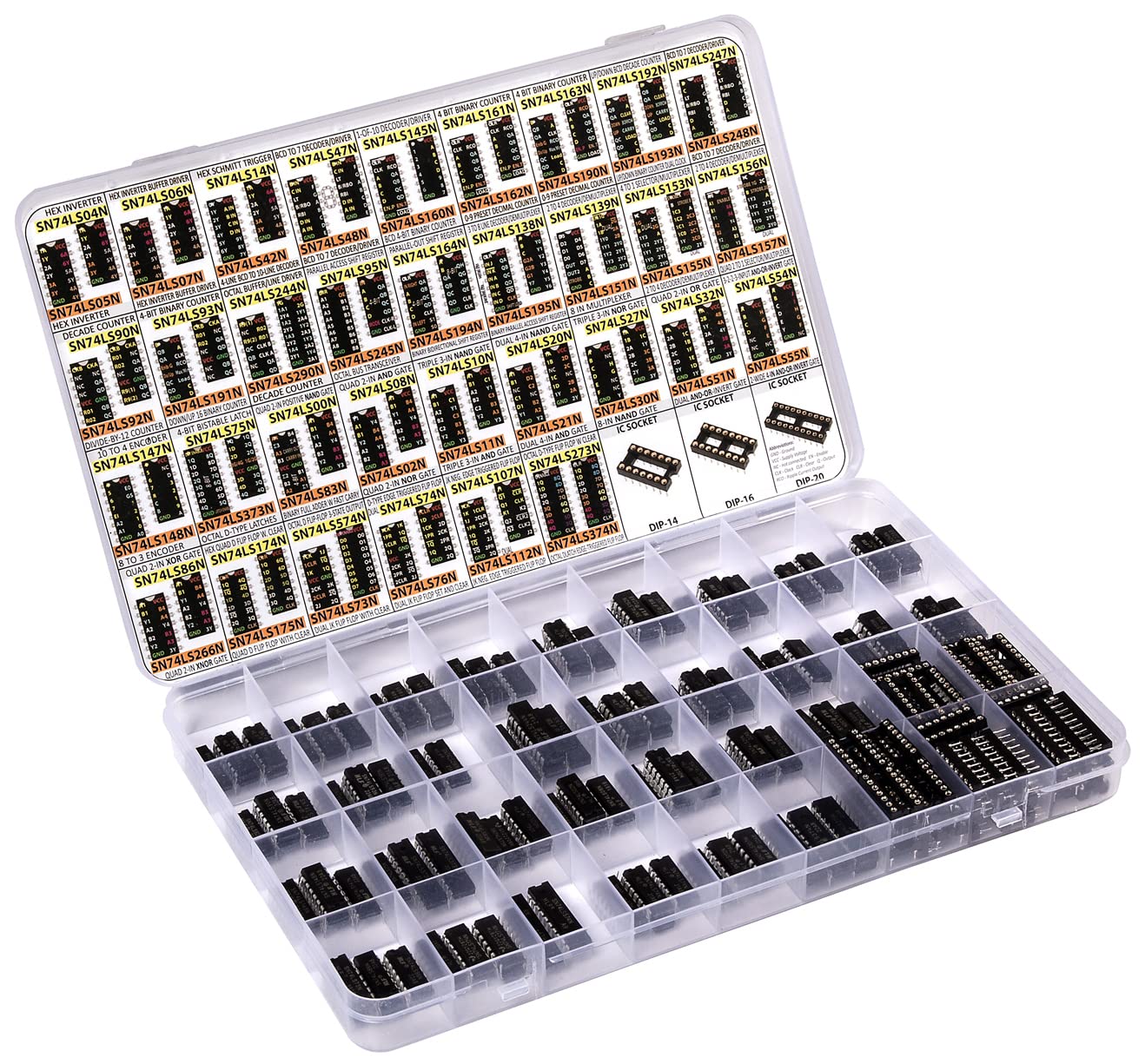 Big 74LS IC TTL 74 Logic IC Series Assortment 66