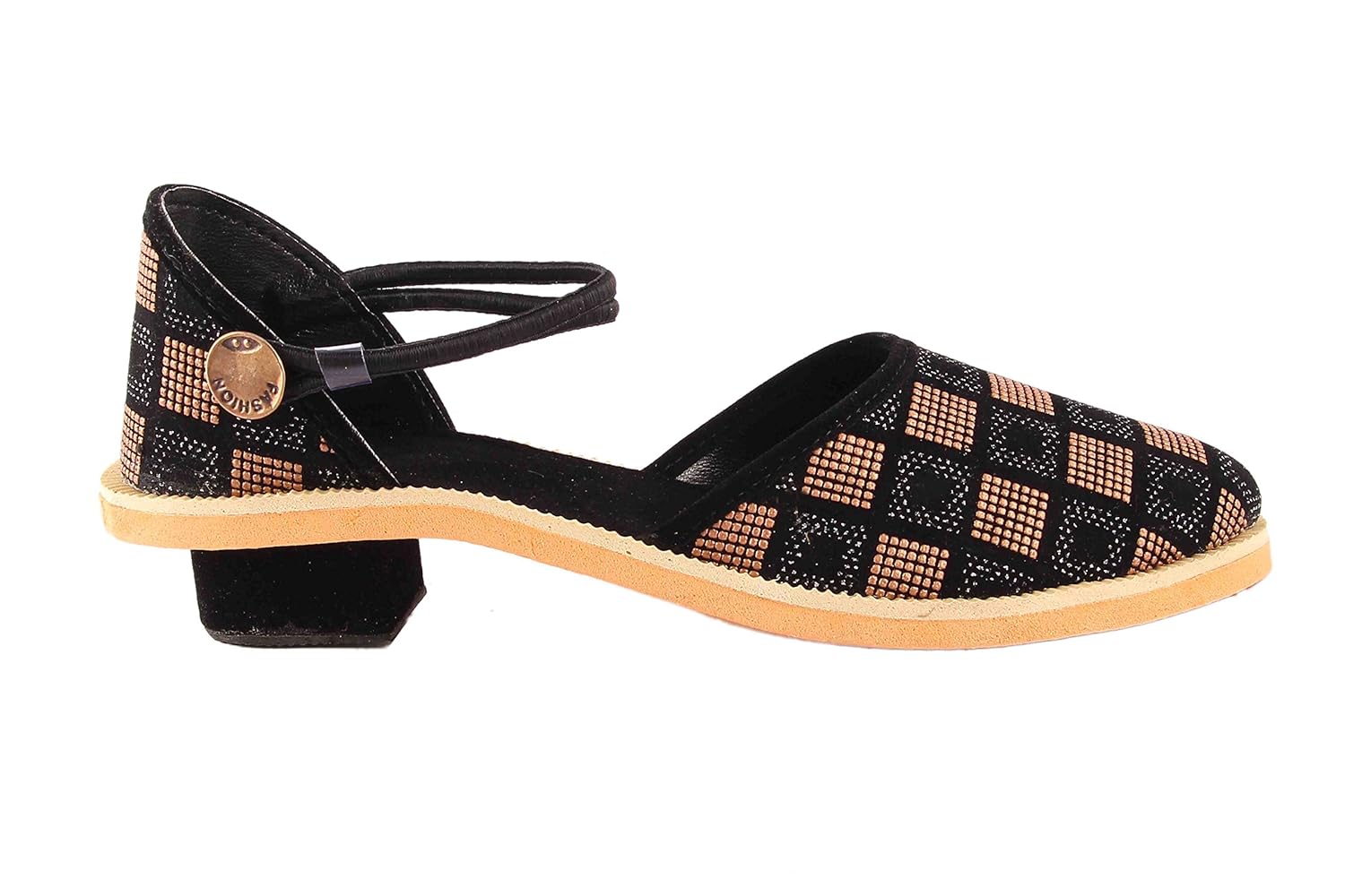 shree women's sandals with jaipuri work
