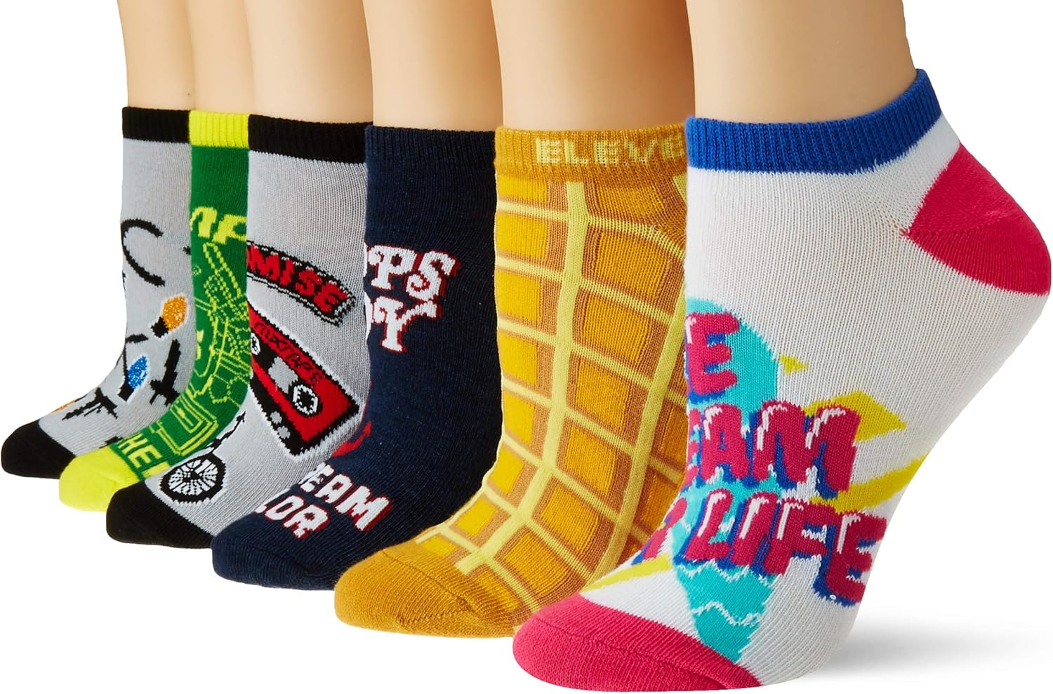 Stranger Things Adult Socks 6pc Pack 