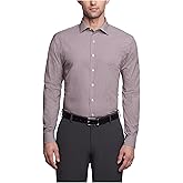 Kenneth Cole Mens Dress Shirt Slim Fit Checks and Stripes (Patterned)