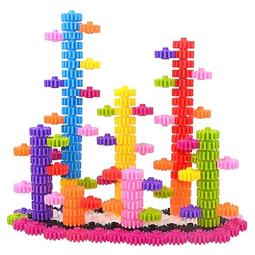 Gears Interlocking Learning Set, STEM Construction Toy Set - Building ...