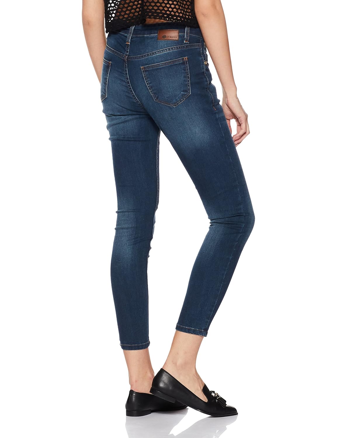 symbol amazon brand women's skinny fit jeans