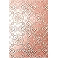 Sizzix 3-D Textured Impressions Embossing Folder Ornamental Motif by Kath Breen, 665752, Multicolor