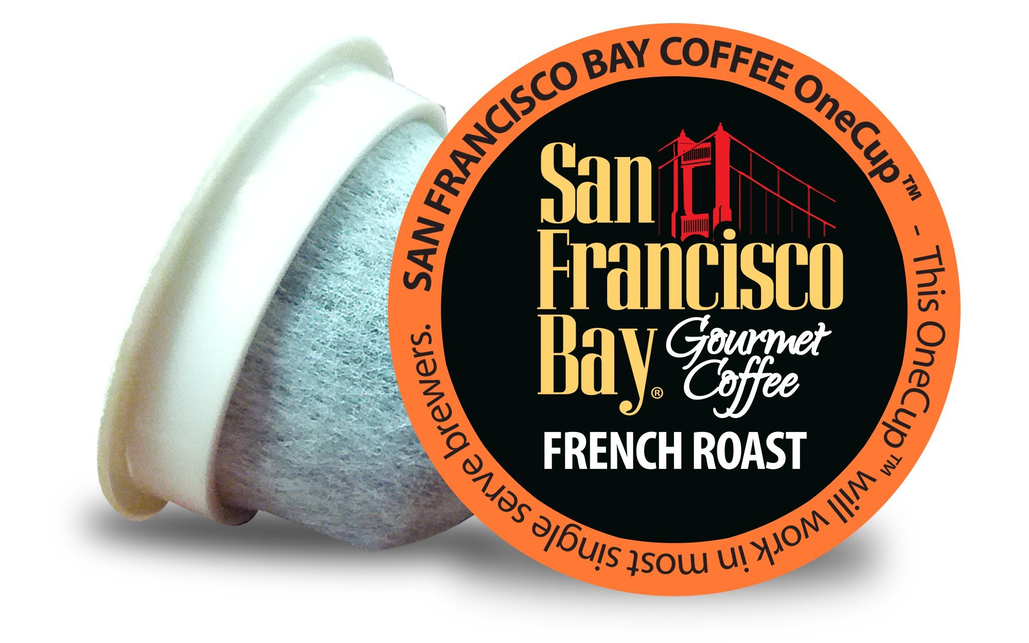 Amazon.com : San Francisco Bay OneCup Decaf French Roast (36 Count) Single Serve Coffee 