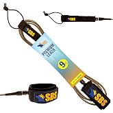 Santa Barbara Surfing SBS 9ft Surf Leash for Longboard &amp; Paddleboard