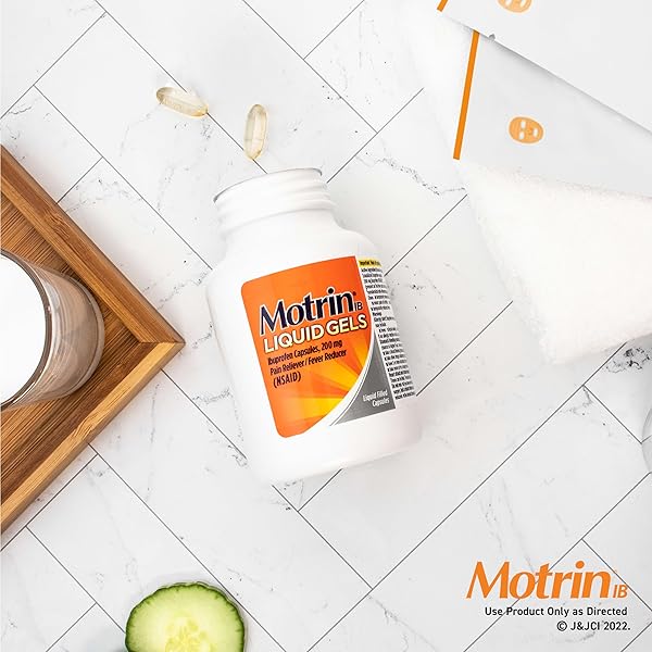 MOTRIN IB LIQUID GELS – PAIN RELIEVER WITH 200MG IBUPROFEN FOR MUSCLE ACHES, HEADACHE, BACKACHE, TOOTHACHE, MENSTRUAL CRAMPS AND MINOR ARTHRITIS PAIN, 80 CT