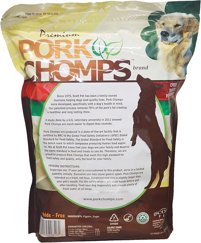 are pork chomps safe for dogs