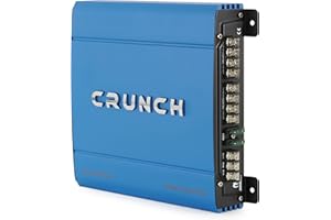 Crunch PDX-1000.4 PowerDriveX 1000 Watt 4 Channel Exclusive Blue A/B Car Stereo Amplifier