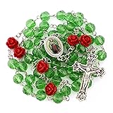Brilucky Our Lady of Guadalupe Rosary Beads