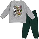 Teenage Mutant Ninja Turtles Fleece Sweatshirt and Pants Outfit Set Infant to Big Kid Sizes (12 Months - 14-16)