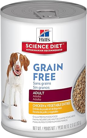 hills dog food grain free