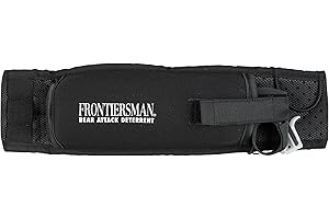 Sabre Frontiersman Bear Spray Holster for 7.9 & 9.2 Oz. Canisters, Nylon Chest, Belt, Waist, & 3-in-1 Options Available, Adju