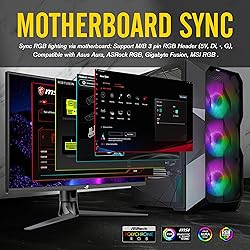 EZDIY-FAB Cube Fan Pro RGB Case Fan 120mm with Fan