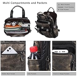 Angel Kiss Backpack Purse for Women Soft Washed