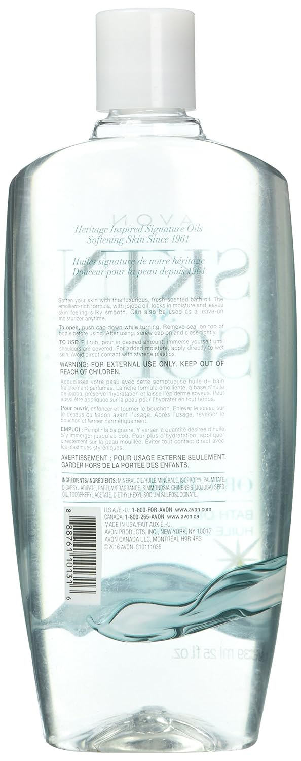 Lot of 2 Avon Skin So Soft SSS Original Bath Oil 16.9 oz ea New & Sealed! : Body Oils : Beauty