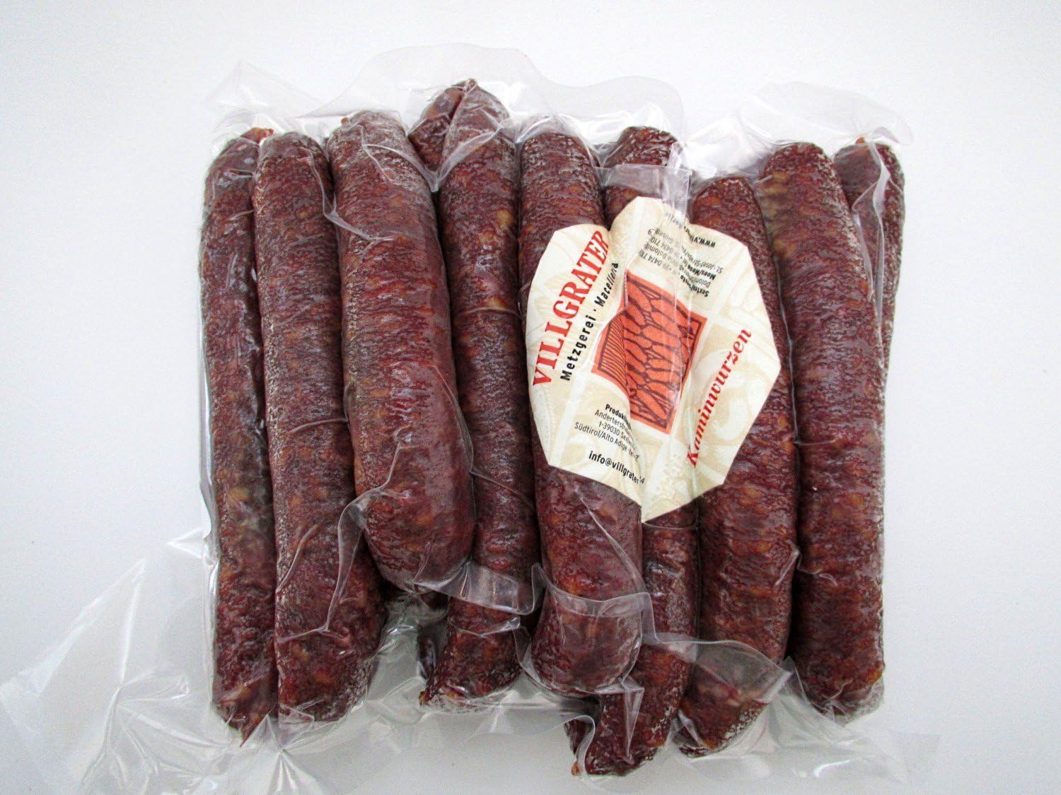 Smoked Sausages "Kaminwurzen" Set APPR. 1 kg. - Villgrater