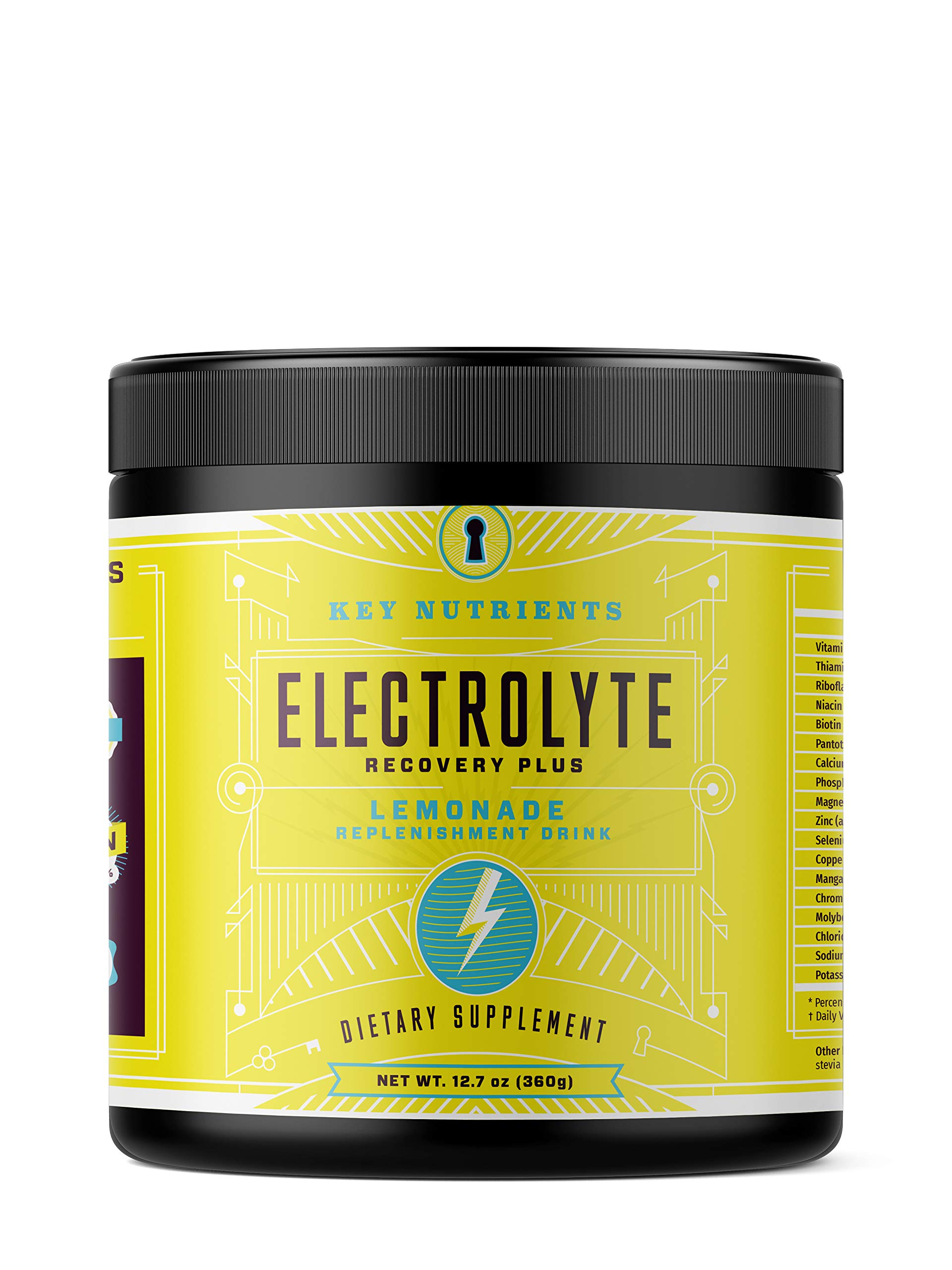 KEY NUTRIENTS Electrolytes Powder Refreshing Lemonade Electrolyte