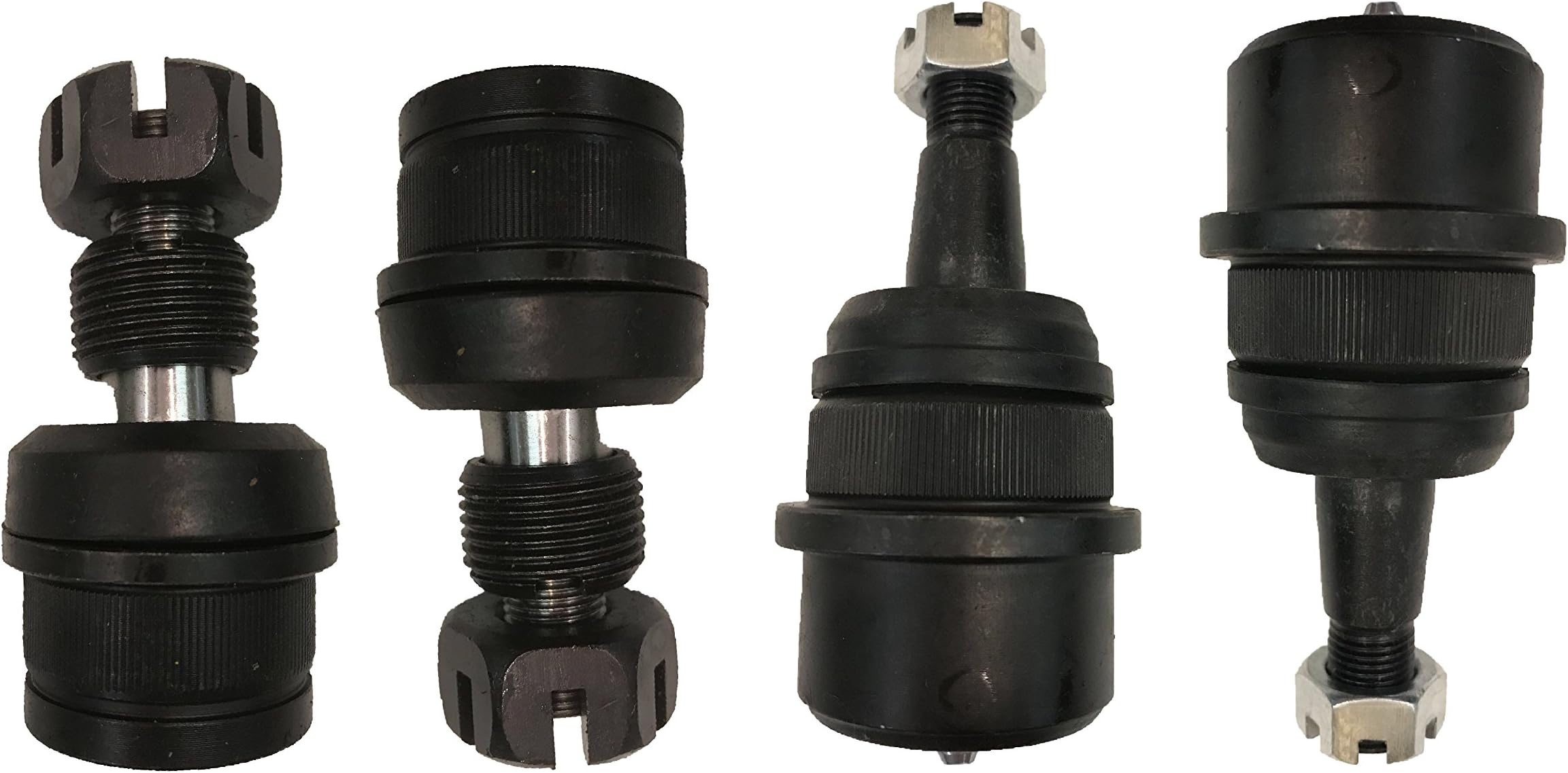 Ball Joints 2 Upper 2 Lower For Jeep Wrangler, Cherokee, Grand Cherokee, Comanche,Wagoneer. Grand Wagoneer With 4WD 84-10